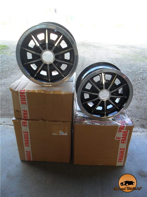 Garage restauration Chartres jante alu Lotus Elan +2 Big Valve S130 montage pneumatiques